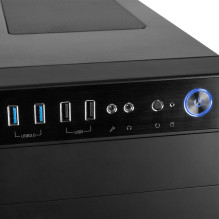 „Modecom Oberon Pro Midi Tower“ – juodas „Modecom Oberon Pro Midi Tower“ – juodas