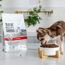 VETEXPERT Raw Paleo Ultra Mini Puppy Beef - sausas maistas mažų veislių šuniukams - 8 kg VETEXPERT Raw Paleo Ultra Mini Puppy Beef - sausas maistas mažų veislių šuniukams - 8 kg