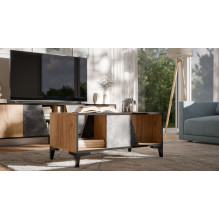 Cama Coffee table / latrine OVO 90x50xH39 oak / concrete