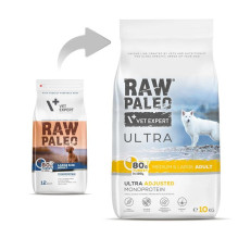 VETEXPERT Raw Paleo Ultra Medium&amp;Large Adult Turkey - dry dog food - 10 kg