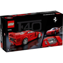 LEGO SPEED CHAMPIONS 76934 Ferrari F40 superautomobilis LEGO SPEED CHAMPIONS 76934 Ferrari F40 superautomobilis