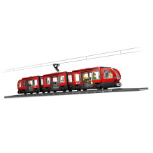 LEGO CITY 60423 Miesto centro tramvajus ir stotis