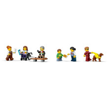 LEGO CITY 60423 Miesto centro tramvajus ir stotis