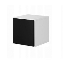 Cama pilnos talpos daiktų laikymo spintelė ROCO RO5 37 / 37 / 39 balta / balta / juoda Cama pilnos talpos daiktų laikymo spintelė ROCO RO5 37 / 37 / 39 balta / balta / juoda