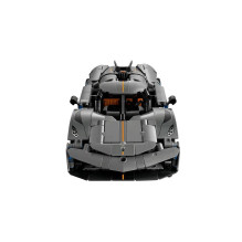 LEGO TECHNIC 42173 Koenigsegg Jesko Absoliučiai pilkas hiperautomobilis