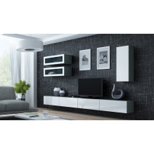 Cama Cabinet VIGO "90" full 90 / 35 / 32 grey / white gloss Cama Cabinet VIGO "90" full 90 / 35 / 32 grey / white gloss