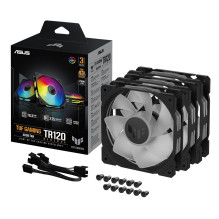 ASUS TUF Gaming TR120 ARGB Reverse 3-in-1 Fan, Black