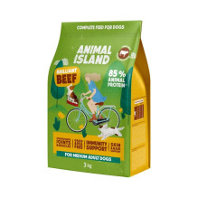 ANIMAL ISLAND Brilliant jautienos sausas šunų ėdalas 3 kg ANIMAL ISLAND Brilliant jautienos sausas šunų ėdalas 3 kg