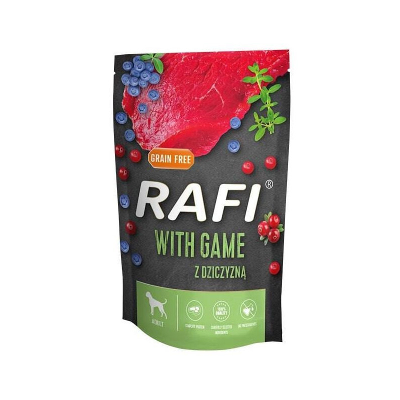 DOLINA NOTECI Rafi Game - šlapias šunų ėdalas - 500 g