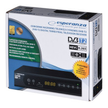 Esperanza EV106P TV set-top box Cable Black
