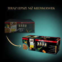 SHEBA Nature\'s Collection paukštienos skonio drebučiuose - šlapias kačių ėdalas - 40 x 85 g SHEBA Nature\'s Collection paukštienos skonio drebučiuose - šlapias kačių ėdalas - 40 x 85 g