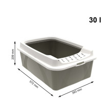 ROTHO Bonnie Eco Cappuccino - cat litter box ROTHO Bonnie Eco Cappuccino - cat litter box