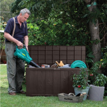 SHERWOOD STORAGE BOX 270 L KETER garden box SHERWOOD STORAGE BOX 270 L KETER garden box