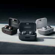 „Sennheiser Momentum True Wireless 4“ ausinės – juodos ir vario spalvos