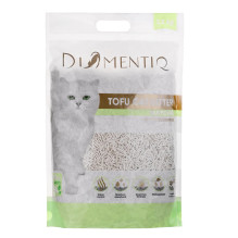 DIAMENTIQ Tofu Matcha Ultra clumping - plant-based litter - 2.5 kg DIAMENTIQ Tofu Matcha Ultra clumping - plant-based litter - 2.5 kg