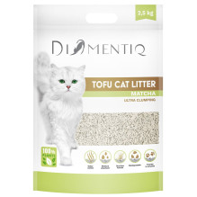 DIAMENTIQ Tofu Matcha Ultra gumulėlių kraikas - augalinis - 2,5 kg DIAMENTIQ Tofu Matcha Ultra gumulėlių kraikas - augalinis - 2,5 kg