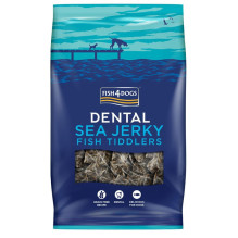 FISH4DOGS „Dental Sea Jerky Fish Tiddlers“ – šunų skanėstas – 575 g FISH4DOGS „Dental Sea Jerky Fish Tiddlers“ – šunų skanėstas – 575 g