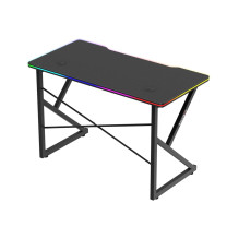 Huzaro Hero 1.7 RGB Black - žaidimų stalas