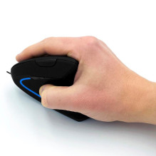 MEDIA-TECH VERTIC MT1122 Wired vertical mouse 6400 DPI Black MEDIA-TECH VERTIC MT1122 Wired vertical mouse 6400 DPI Black