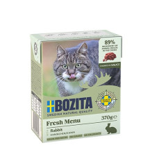 BOZITA Rabbit in Sauce - Wet Cat Food - 370g BOZITA Rabbit in Sauce - Wet Cat Food - 370g