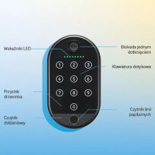 Yale 05 / 303000 / BL Smart Keypad 2 - Numeric keypad with fingerprint reader Black Yale 05 / 303000 / BL Smart Keypad 2 - Numeric keypad with fingerprint reader Black