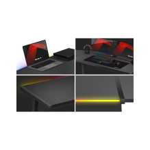 Huzaro Hero 6.0 RGB Black ausinės
