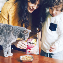 INABA CAT Twin Tuna with Chicken in Broth - cat treat - 2x40g INABA CAT Twin Tuna with Chicken in Broth - cat treat - 2x40g