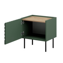 ONDA bedside table 2 pcs. 50x40x54 Green ONDA bedside table 2 pcs. 50x40x54 Green