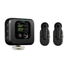 „Shure MV-TWO-KIT-Z6“ belaidis mikrofono imtuvas, kameros laikiklis