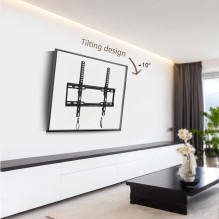 Maclean TV MC-412 Wall Mount Bracket 32"-70" VESA 400x400 45kg Tilting Universal Adjustable Spirit Level Mount Maclean TV MC-412 Wall Mount Bracket 32"-70" VESA 400x400 45kg Tilting Universal Adjustable Spirit Level Mount