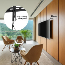 Maclean TV MC-412 Wall Mount Bracket 32"-70" VESA 400x400 45kg Tilting Universal Adjustable Spirit Level Mount Maclean TV MC-412 Wall Mount Bracket 32"-70" VESA 400x400 45kg Tilting Universal Adjustable Spirit Level Mount