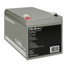 Qoltec 53045 AGM akumuliatorius, 12 V, 14 Ah Qoltec 53045 AGM akumuliatorius, 12 V, 14 Ah