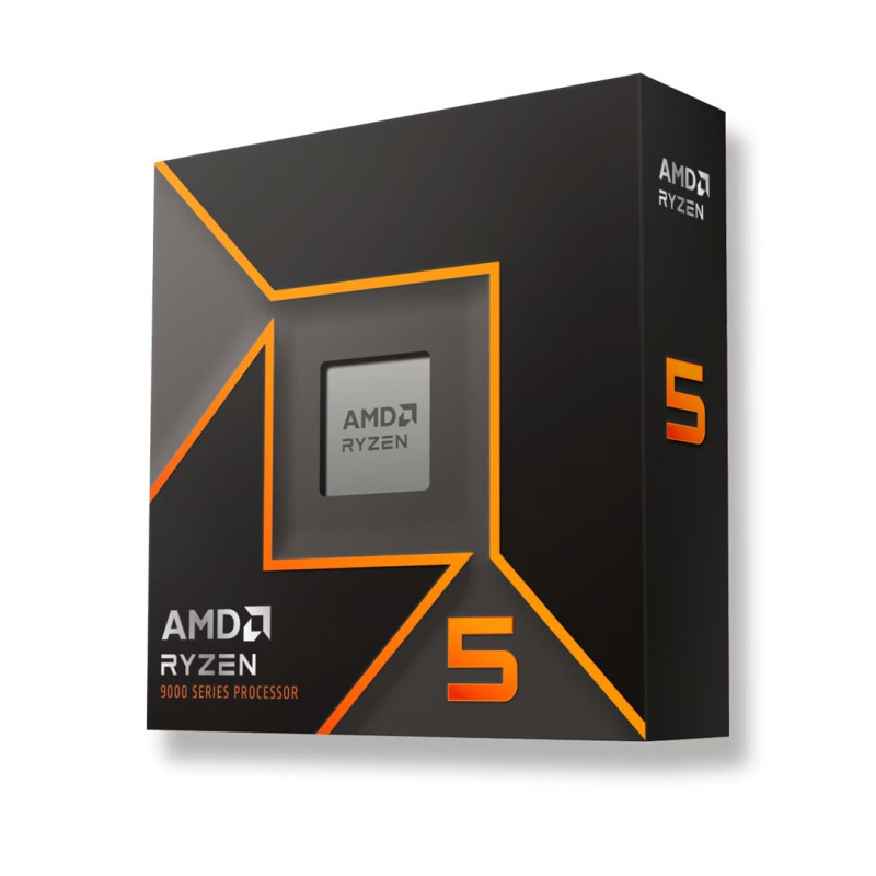 AMD Ryzen 5 9600X procesorius 3,9 GHz 38 MB L2 ir L3 dėžutė