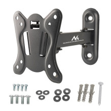 Maclean MC-416 TV Monitor Wall Mount 13"-32" 30kg Tilt Rotate max. VESA 100x100 Black Powder Coating LED OLED Maclean MC-416 TV Monitor Wall Mount 13"-32" 30kg Tilt Rotate max. VESA 100x100 Black Powder Coating LED OLED