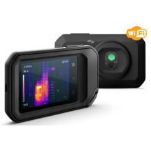 FLIR C-5 terminio vaizdo kamera, juoda, integruotas ekranas, 160 x 120 pikselių