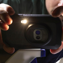 FLIR C3-X terminio vaizdo kamera, juoda, 1800 mAh, vanadžio oksidas, neaušinami židinio plokštumos masyvai, integruotas 