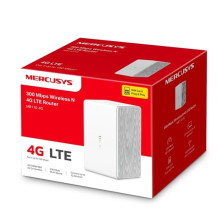 „Mercusys MB110-4G“ belaidis maršrutizatorius, vienos juostos eternetas (2,4 GHz), baltas