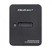 Qoltec 50313 storage drive enclosure SSD enclosure Black M.2 Qoltec 50313 storage drive enclosure SSD enclosure Black M.2