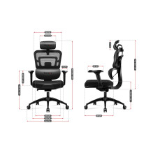 HUZARO COMBAT 7.0 GAMING CHAIR BLACK