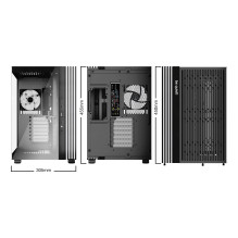 „Be Quiet! LIGHT BASE 600 LX“ juodas „Midi Tower“ korpusas