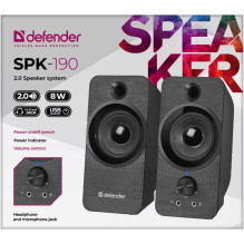 DEFENDER SPK-190 2.0 8W USB GARSAKALBĖS
