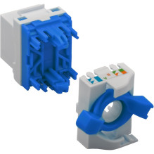 Techly CAT 6a KeyStone RJ45 Jack UTP unshielded Tooless IWP-MD C6A / UROTT Techly CAT 6a KeyStone RJ45 Jack UTP unshielded Tooless IWP-MD C6A / UROTT
