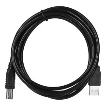 Lanberg CA-USBA-10CC-0018-BK USB cable USB 2.0 1.8 m USB B Black Lanberg CA-USBA-10CC-0018-BK USB cable USB 2.0 1.8 m USB B Black