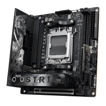 ASUS ROG STRIX X870-I GAMING WIFI AMD X870 pagrindinė plokštė su AM5 lizdu ir mini ITX sąsaja