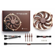 Noctua NF-A14X25R G2 PWM kompiuterio aušinimo sistema Kompiuterio korpuso ventiliatorius 14 cm Noctua NF-A14X25R G2 PWM kompiuterio aušinimo sistema Kompiuterio korpuso ventiliatorius 14 cm