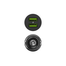 Green Cell Car Charger GC PowerRide Nano36 36W 6A 2x USB-A Green Cell Car Charger GC PowerRide Nano36 36W 6A 2x USB-A