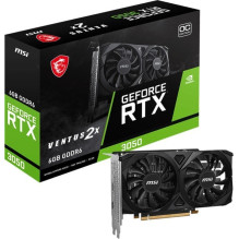 Vaizdo plokštė. MSI GeForce RTX 3050 VENTUS 2X E 6G OC