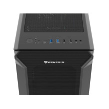 GENESIS Irid 505F MIDI bokštas, juodas GENESIS Irid 505F MIDI bokštas, juodas