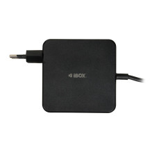 iBOX IUZ100TC nešiojamojo kompiuterio įkroviklis PD 100W, E-mark lustas iBOX IUZ100TC nešiojamojo kompiuterio įkroviklis PD 100W, E-mark lustas