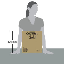 PURINA GOURMET GOLD Mus Mix 4 skoniai - šlapias kačių ėdalas - 96 x 85 g PURINA GOURMET GOLD Mus Mix 4 skoniai - šlapias kačių ėdalas - 96 x 85 g